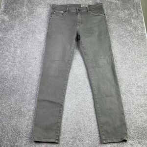 Ag Adriano Goldschmied Tellis Pants Men’s 33X32 Gray Modern Slim Mid-Rise